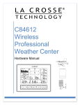 C84612 Wireless Professional Weather Center