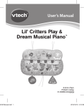 Lil` Critters Play & Dream Musical Piano