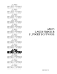 AMOS Laser Printer Support Software