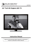 24” Full HD Digital LED TV - AV-iQ