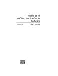 S544 NuChart Nuclide Table Software User`s Manual