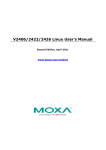 V2406/2422/2426 Linux User`s Manual
