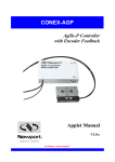 CONEX-AGP - Applet Manual
