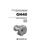 USER`S MANUAL - Genel Makina