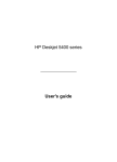 HP Deskjet 5400 series User`s guide