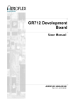 GR712 Development Board User Manual