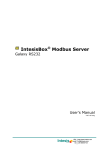IntesisBox Modbus Server - Galaxy RS232 v10 r10 eng
