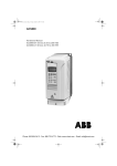 ABB ACS800-01 & ACS800-U1 Drives Hardware Manual