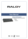 DVI-D KVM Manual