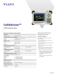 CellAdvisor™ JD748A Signal Analyzer