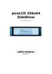 picoLCD 256x64 SideShow - Mini