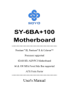 SY-6BA+100 Motherboard