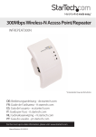 300Mbps Wireless-N Access Point/Repeater