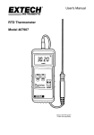 Manual PDF - Extech Instruments