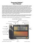 Concrete Palette™ User Manual