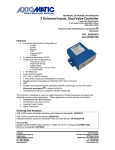 2 Universal Inputs, Dual Valve Controller