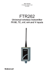 FTR262 manual.indd