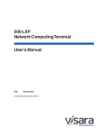 500-LXP User`s Manual - Visara International