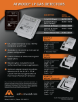 Atwood Propane Detector Model LP manual