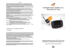 Hyndsight Vision Systems, Inc. Instructions for Use