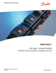 Danfoss ADAP-KOOL® AK2 Input – Output Modules