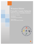 MLC Handbook - Winston-Salem/Forsyth County Schools