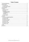 Table of Contents - Silverado Company