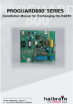 HA810 exchanging manual EN