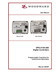 Woodward Electronic Governor Control Operators Manual