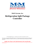Split Package Control System User`s Manual