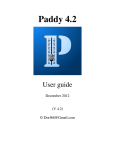 Paddy 4.2