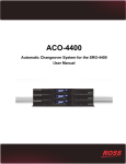 ACO-4400 User Manual