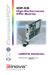 Inova K6 User`s Manual (2002)
