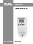 USER`S MANUAL