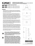 HF-75 Loudspeaker User Manual