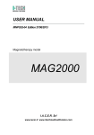 Manual brochure MAG2000 (ENG) - Sanitaria Ortopedia Campo