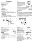 Motion Activated Driveway Alarm User Manual