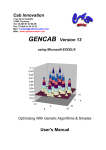 1 GENCAB Software