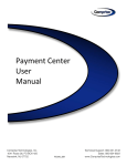Payment Center User Manual