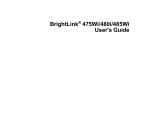 User`s Guide - BrightLink 475Wi/480i/485Wi