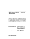 OpenVMS Developer`s Guide to VMSINSTAL