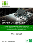 WAFER-OT-Z650/Z670 3.5" Motherboard