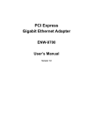 PCI Express Gigabit Ethernet Adapter ENW