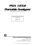 PDA 1252 User Manual V.1.02