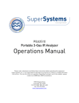 PGA 3510 Manual - Super Systems Europe