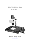 IRDA-WELDER User Manual