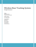 Wireless Bear Tracking System