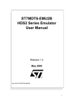 STMicroelectronics ST7MDT6-EPB2/US Datasheet