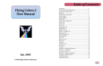 Flying Colors (InDesign) - Magic Mouse Productions