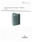 Liebert® LBS Controller™ for Liebert NX™ 225-600kVA